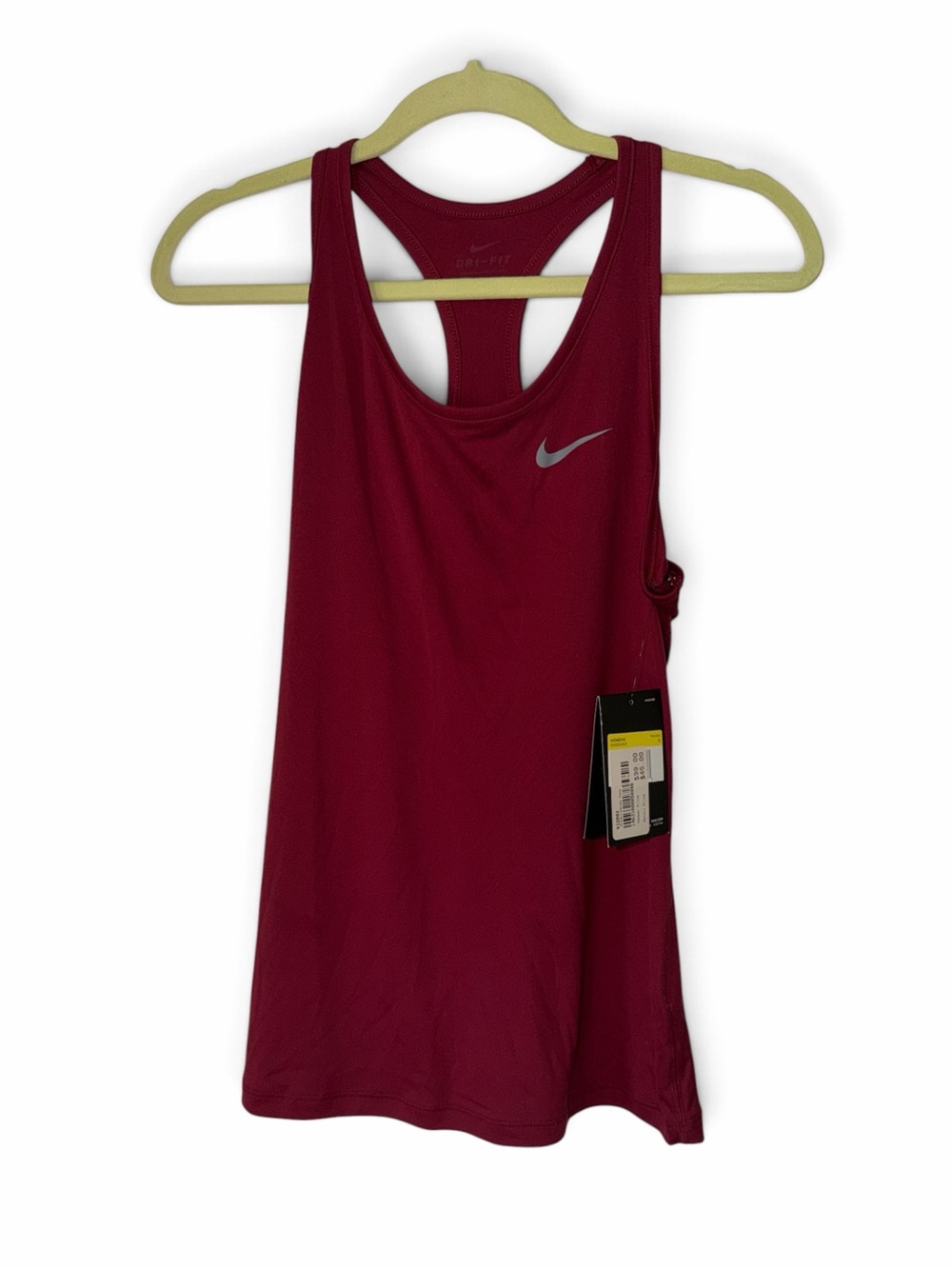 Nike Women’s Maroon Racerback Dri-FIT Tank
